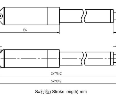 ELE32 Piston Vimax Window Opener Max. 800N