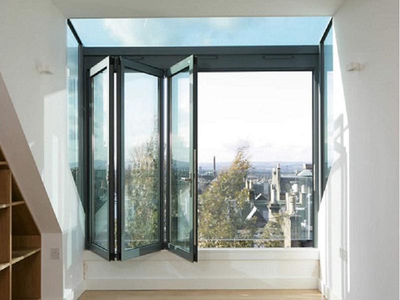 cửa sổ mở gấp tự động